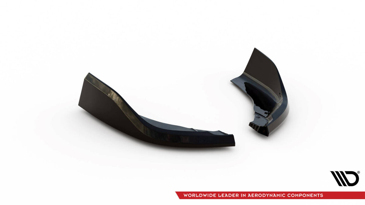 Diffusor Flaps V.1 passend für BMW 1er M-Paket / M135i F40 schwarz Hochglanz