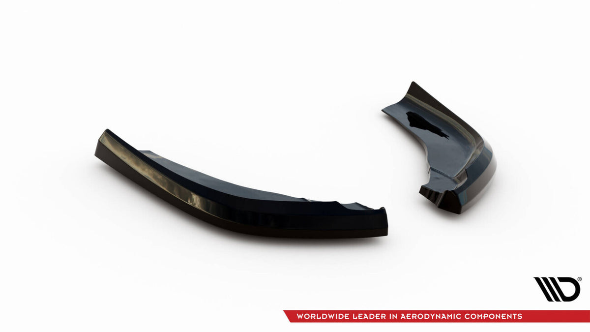 Diffusor Flaps V.1 passend für BMW 1er M-Paket / M135i F40 schwarz Hochglanz