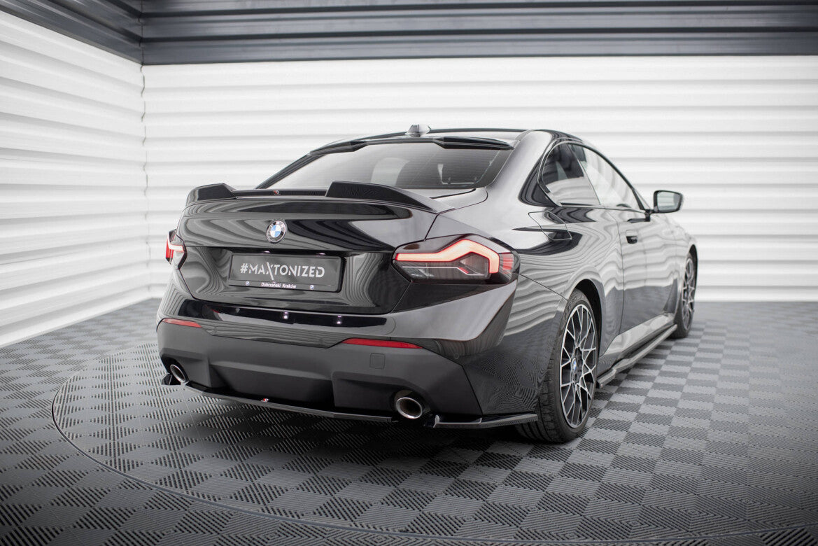 Diffusor Flaps V.1 passend für BMW 2 Coupe G42 schwarz Hochglanz