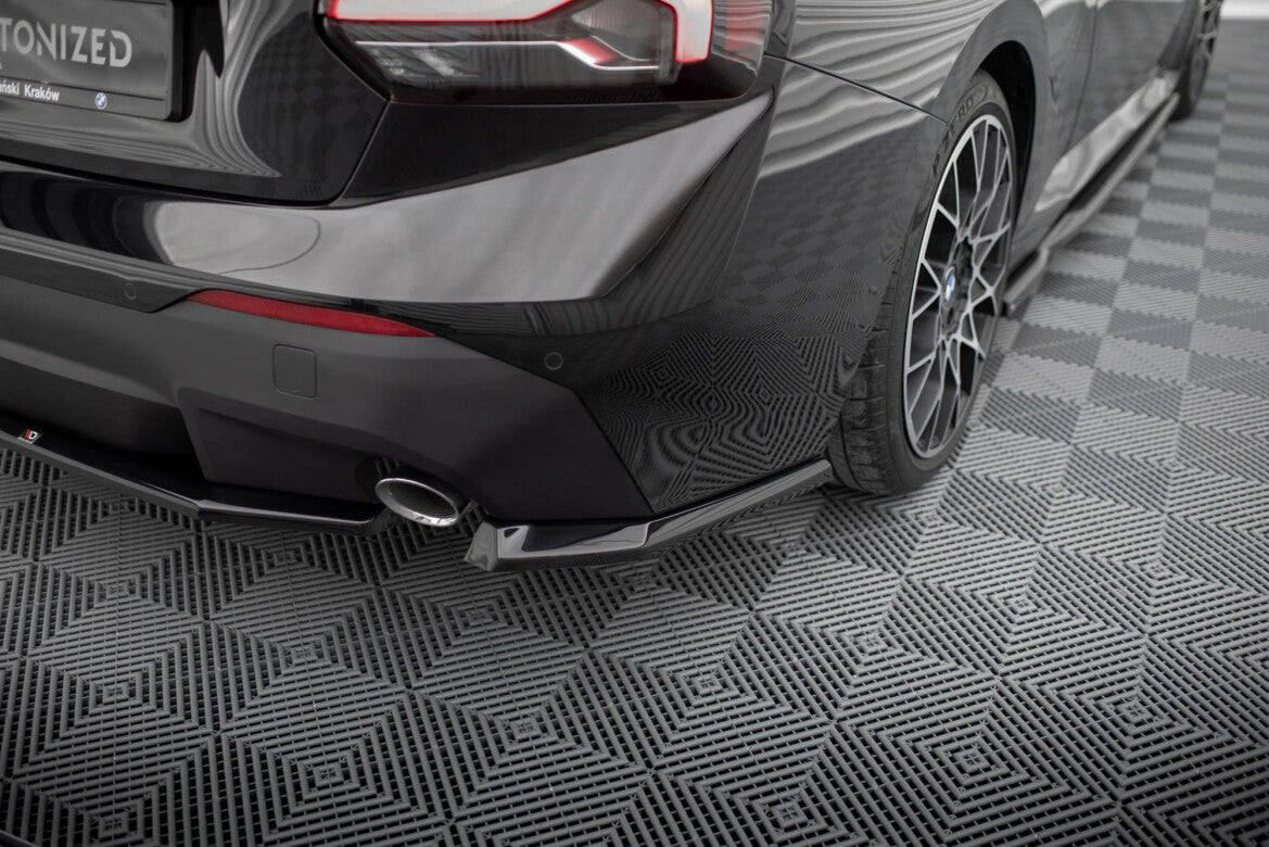 Diffusor Flaps V.1 passend für BMW 2 Coupe G42 schwarz Hochglanz