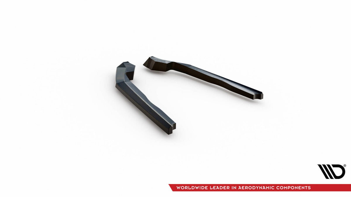 Diffusor Flaps V.1 passend für BMW 2 Coupe G42 schwarz Hochglanz