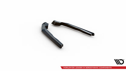 Diffusor Flaps V.1 passend für BMW 2 Coupe G42 schwarz Hochglanz