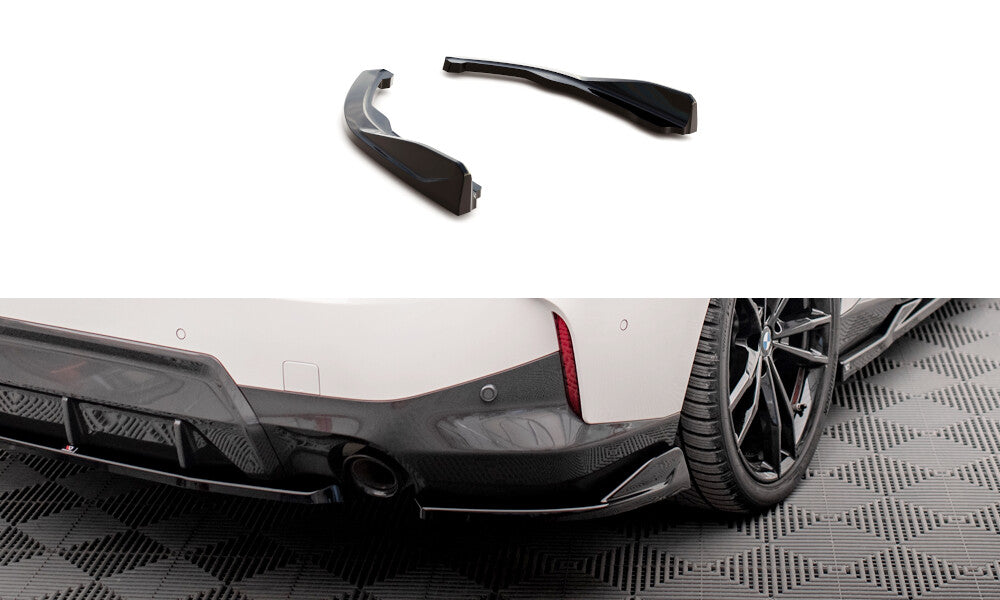 Diffusor Flaps V.1 passend für BMW 2 Coupe M-Paket G42 schwarz Hochglanz