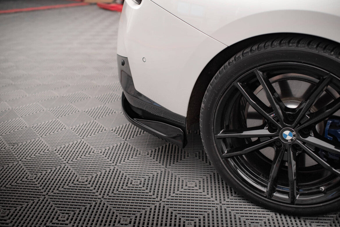 Diffusor Flaps V.1 passend für BMW 2 Coupe M-Paket G42 schwarz Hochglanz