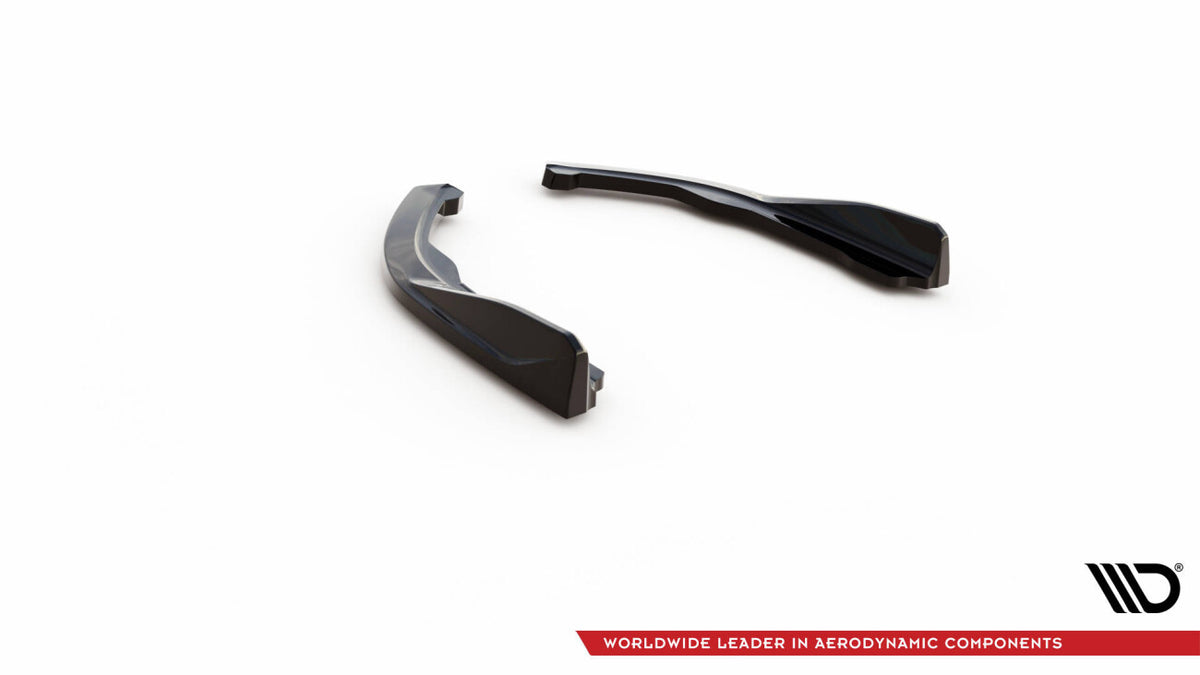 Diffusor Flaps V.1 passend für BMW 2 Coupe M-Paket G42 schwarz Hochglanz