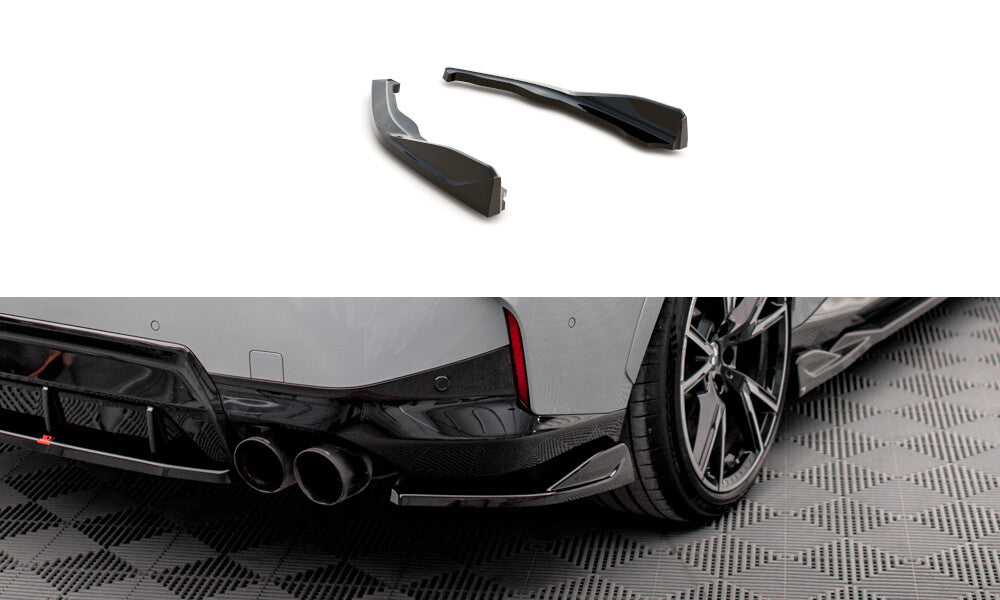 Diffusor Flaps V.1 passend für BMW 2 Coupe M240i G42 schwarz Hochglanz