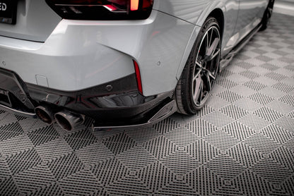 Diffusor Flaps V.1 passend für BMW 2 Coupe M240i G42 schwarz Hochglanz