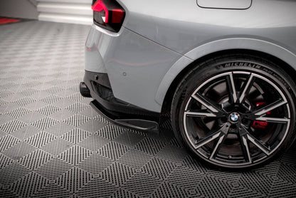 Diffusor Flaps V.1 passend für BMW 2 Coupe M240i G42 schwarz Hochglanz