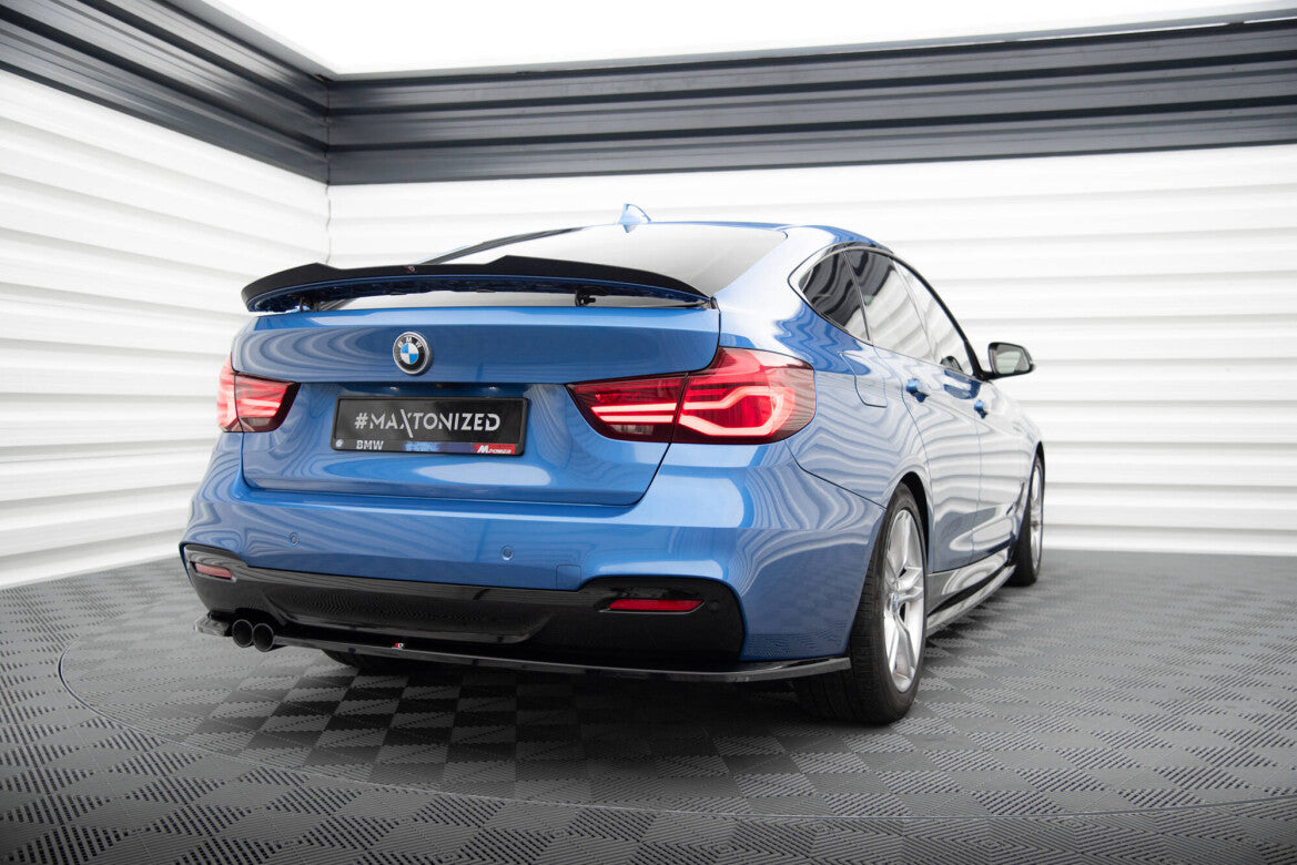 Diffusor Flaps V.1 passend für BMW 3er GT M-Paket F34 schwarz Hochglanz