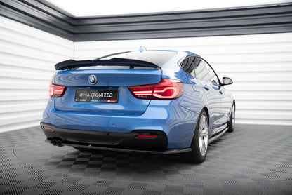 Diffusor Flaps V.1 passend für BMW 3er GT M-Paket F34 schwarz Hochglanz