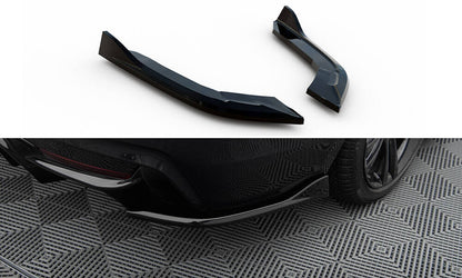 Diffusor Flaps V.1 passend für BMW 4er Gran Coupe M-Paket F36 schwarz Hochglanz