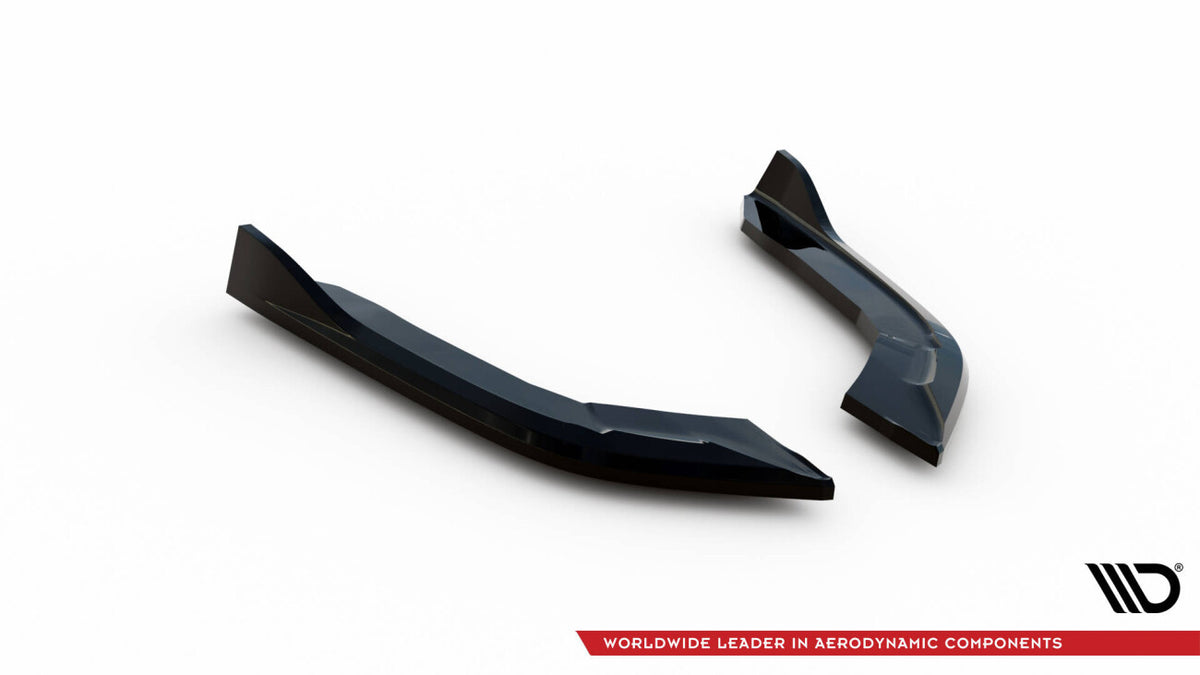 Diffusor Flaps V.1 passend für BMW 4er Gran Coupe M-Paket F36 schwarz Hochglanz