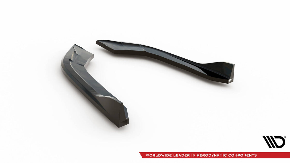 Diffusor Flaps V.1 passend für BMW 4er Gran Coupe M-Paket F36 schwarz Hochglanz
