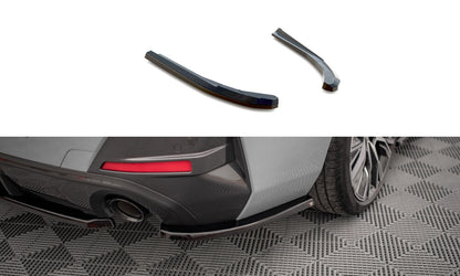 Diffusor Flaps V.1 passend für BMW 4er Gran Coupe M-Paket G26 schwarz Hochglanz