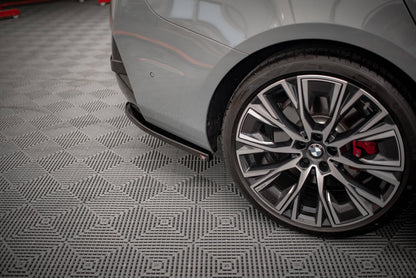 Diffusor Flaps V.1 passend für BMW 4er Gran Coupe M-Paket G26 schwarz Hochglanz