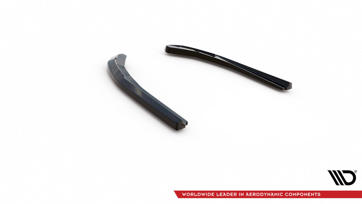 Diffusor Flaps V.1 passend für BMW 4er Gran Coupe M-Paket G26 schwarz Hochglanz