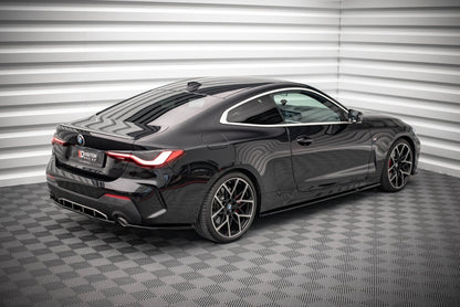 Diffusor Flaps V.1 passend für BMW 4er M-Paket G22 / G23 / G22 FL / G23 FL schwarz Hochglanz