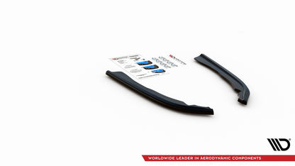 Diffusor Flaps V.1 passend für BMW 4er M-Paket G22 / G23 / G22 FL / G23 FL schwarz Hochglanz