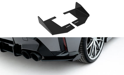 Diffusor Flaps V.1 passend für BMW M135i F70 schwarz Hochglanz