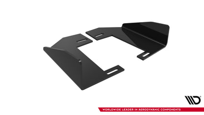 Diffusor Flaps V.1 passend für BMW M135i F70 schwarz Hochglanz