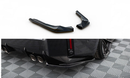 Diffusor Flaps V.1 passend für BMW M2 G87 schwarz Hochglanz