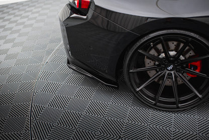 Diffusor Flaps V.1 passend für BMW M2 G87 schwarz Hochglanz