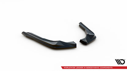 Diffusor Flaps V.1 passend für BMW M2 G87 schwarz Hochglanz