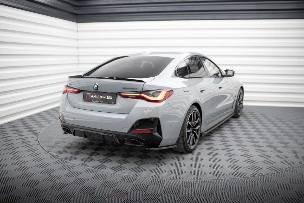 Diffusor Flaps V.1 passend für BMW M440i Gran Coupe G26 schwarz Hochglanz