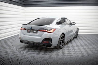 Diffusor Flaps V.1 passend für BMW M440i Gran Coupe G26 schwarz Hochglanz