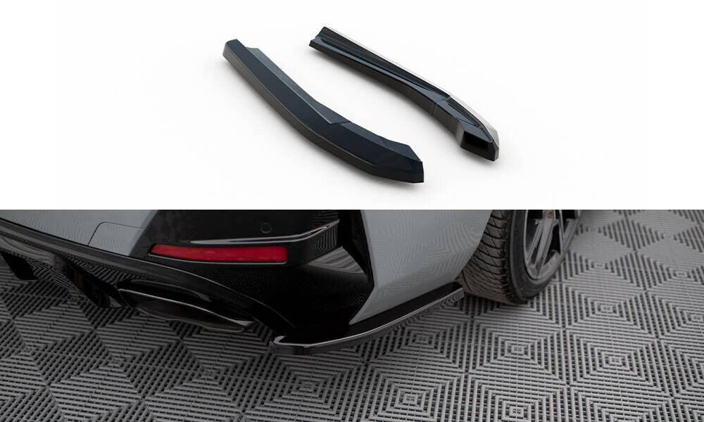 Diffusor Flaps V.1 passend für BMW M440i Gran Coupe G26 schwarz Hochglanz