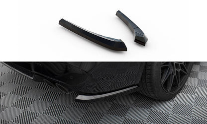 Diffusor Flaps V.1 passend für BMW X3 M F97 / F97 FL schwarz Hochglanz
