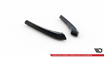 Diffusor Flaps V.1 passend für BMW X3 M F97 / F97 FL schwarz Hochglanz