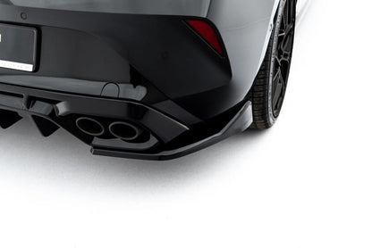 Diffusor Flaps V.1 passend für Cupra Leon Hatchback Mk1 Facelift schwarz Hochglanz