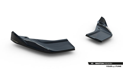 Diffusor Flaps V.1 passend für Cupra Leon Hatchback Mk1 Facelift schwarz Hochglanz