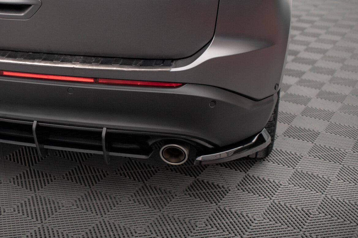 Diffusor Flaps V.1 passend für Ford Edge Mk2 schwarz Hochglanz