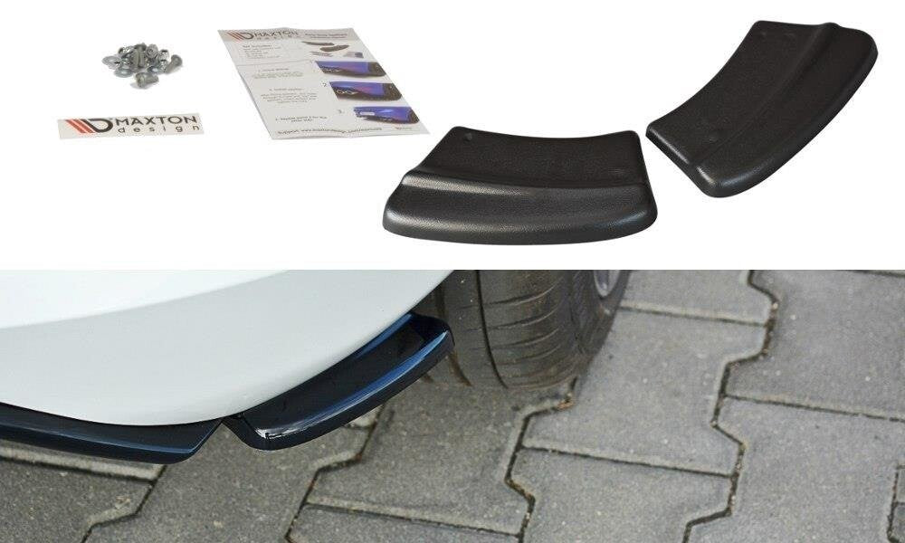 Diffusor Flaps V.1 passend für Ford Fiesta Mk8 ST-Line schwarz Hochglanz