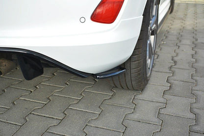 Diffusor Flaps V.1 passend für Ford Fiesta Mk8 ST-Line schwarz Hochglanz