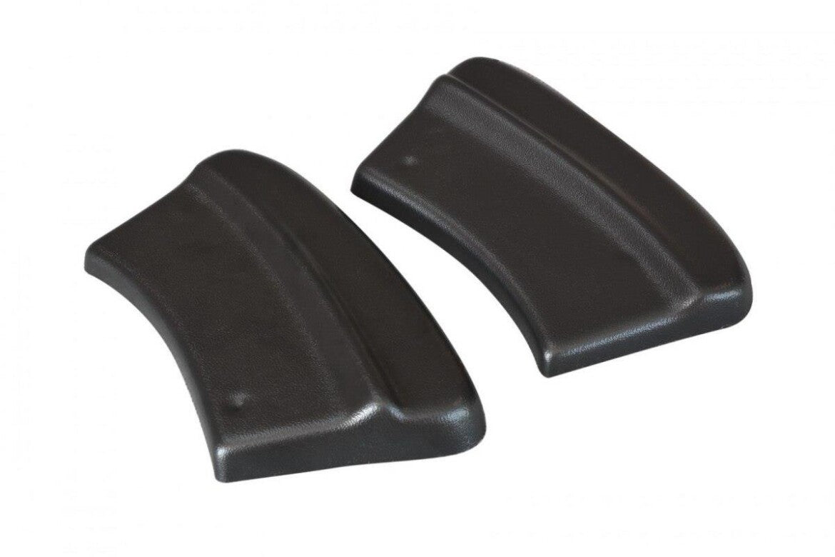 Diffusor Flaps V.1 passend für Ford Fiesta Mk8 ST-Line schwarz Hochglanz