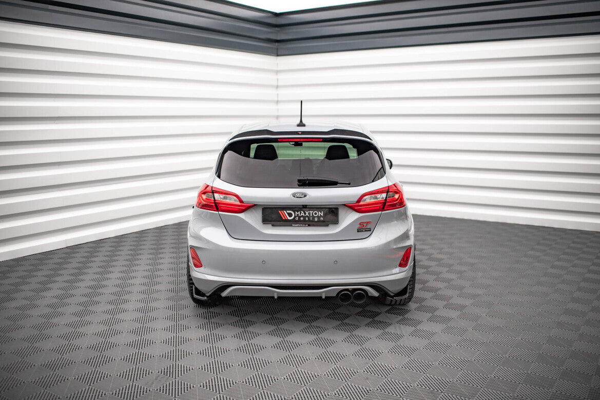 Diffusor Flaps V.1 passend für Ford Fiesta ST Mk8 schwarz Hochglanz