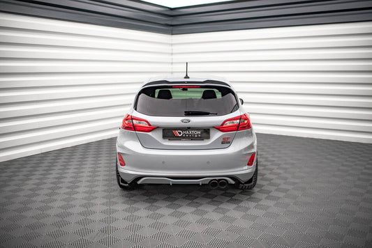 Diffusor Flaps V.1 passend für Ford Fiesta ST Mk8 schwarz Hochglanz