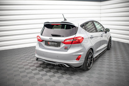 Diffusor Flaps V.1 passend für Ford Fiesta ST Mk8 schwarz Hochglanz