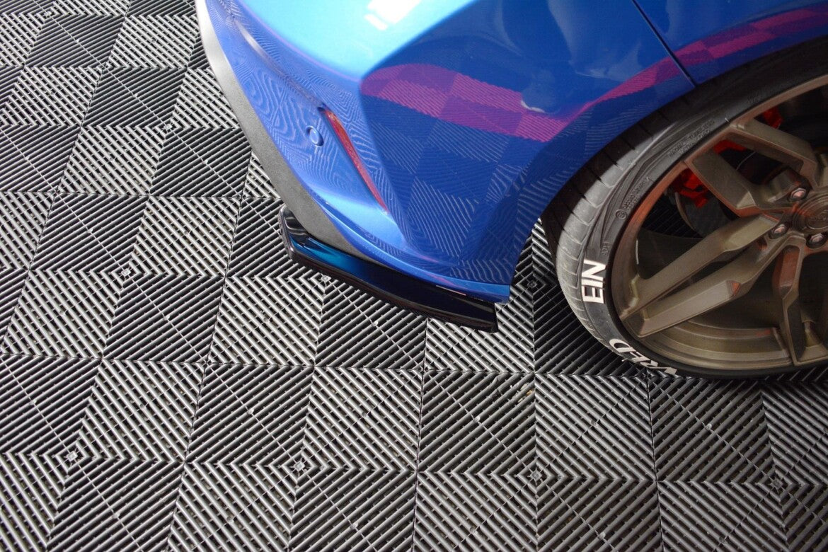 Diffusor Flaps V.1 passend für Ford Focus Hatchabck ST-Line schwarz Hochglanz
