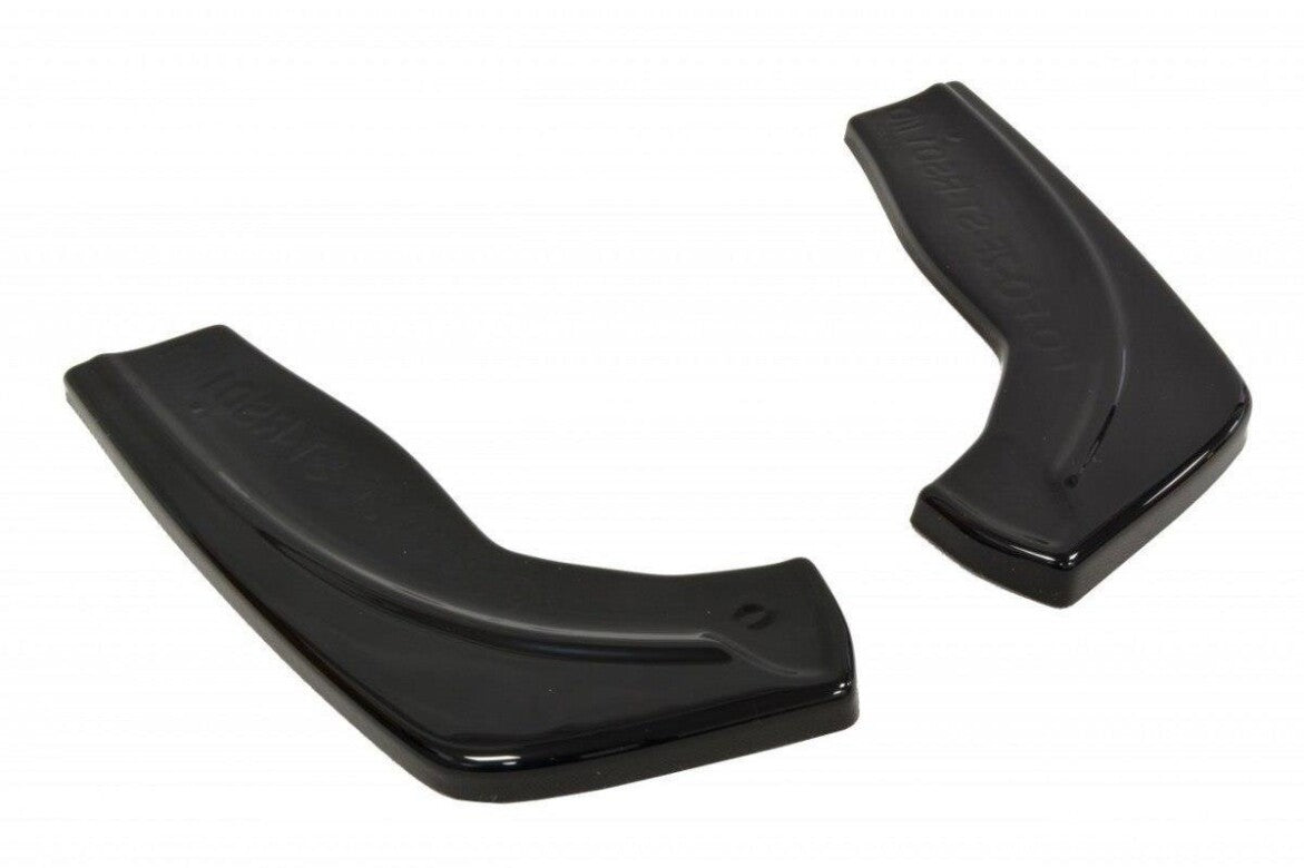 Diffusor Flaps V.1 passend für Ford Focus ST Mk2 FL schwarz Hochglanz