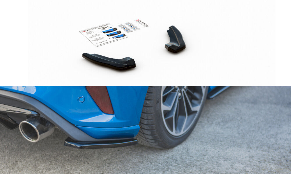 Diffusor Flaps V.1 passend für Ford Focus ST Mk4 Carbon Look