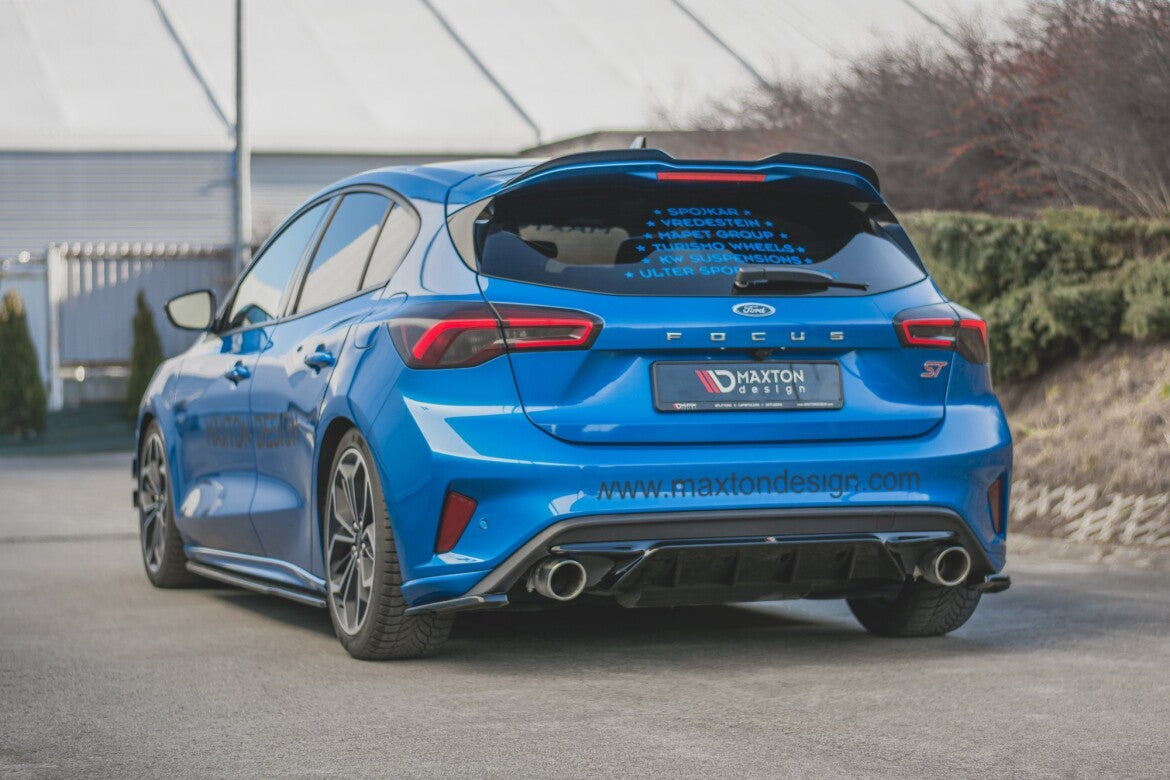 Diffusor Flaps V.1 passend für Ford Focus ST Mk4 Carbon Look