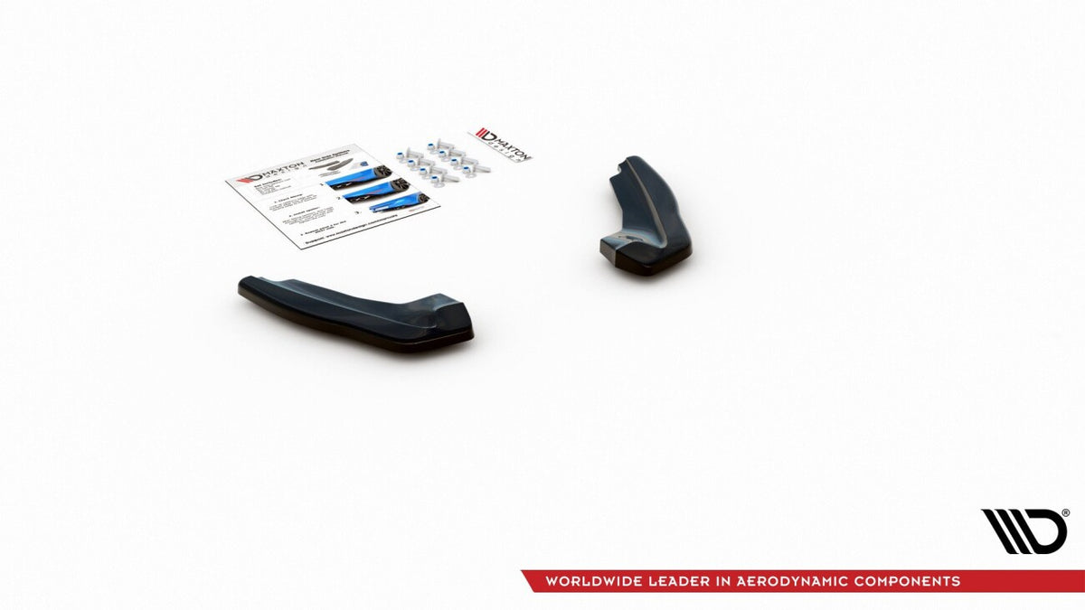Diffusor Flaps V.1 passend für Ford Focus ST Mk4 Carbon Look