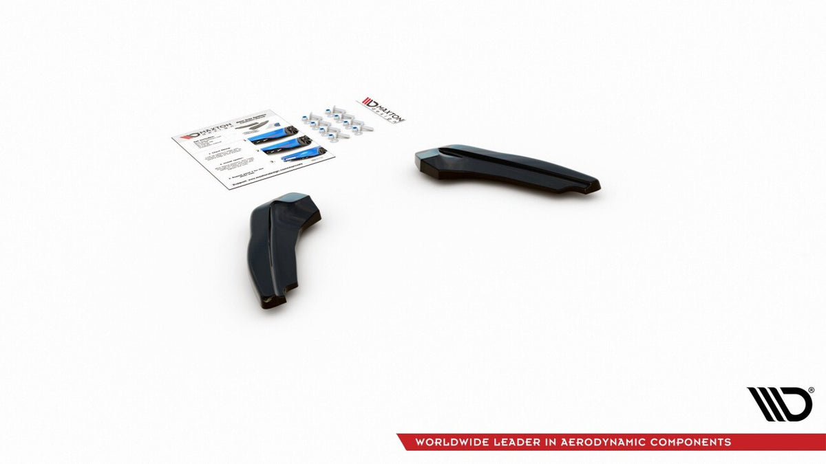 Diffusor Flaps V.1 passend für Ford Focus ST Mk4 Carbon Look