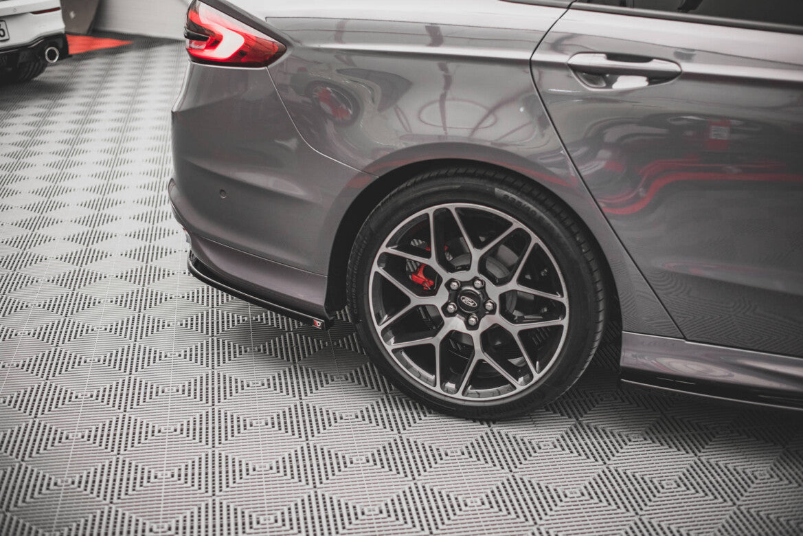 Diffusor Flaps V.1 passend für Ford Mondeo ST-Line Mk5 FL schwarz Hochglanz