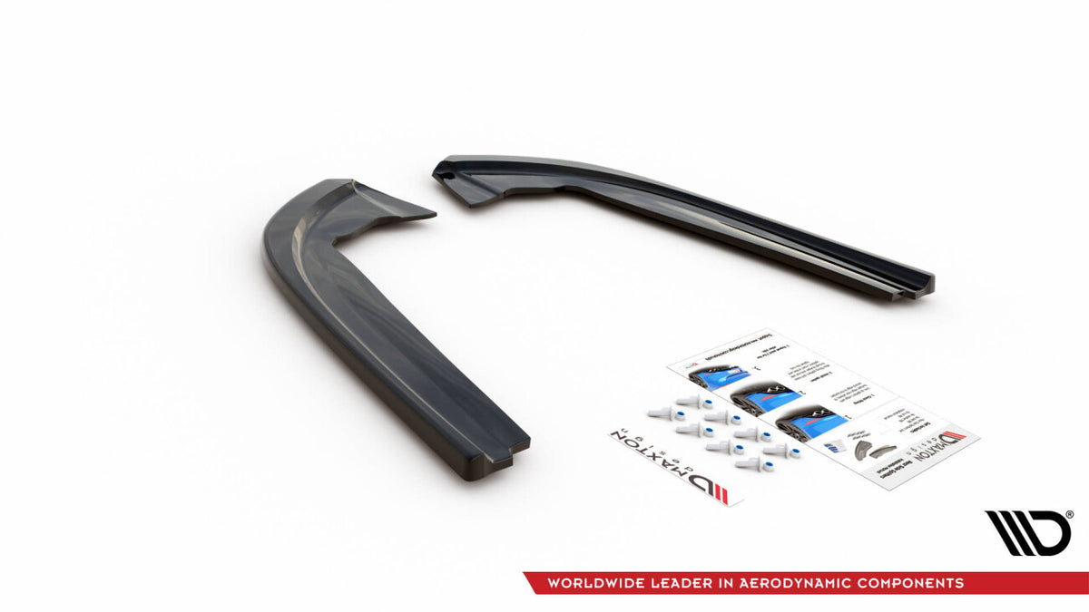 Diffusor Flaps V.1 passend für Ford Mondeo ST-Line Mk5 FL schwarz Hochglanz