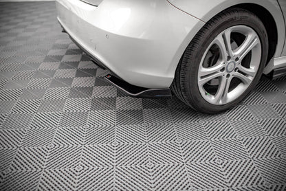 Diffusor Flaps V.1 passend für Mercedes A W176 schwarz Hochglanz